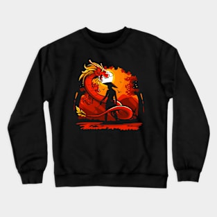 Dragon Fighter Crewneck Sweatshirt